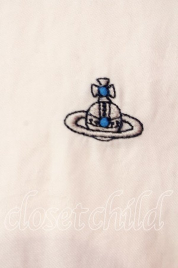画像2: ヴィヴィアンウエストウッド MAN 中古 / ORIGINAL JACQUARD PETER PANシャツ（オリジナルジャガードピーターパン） 48 ホワイト  O-25-12-14-016-bl-YM-OS (2)