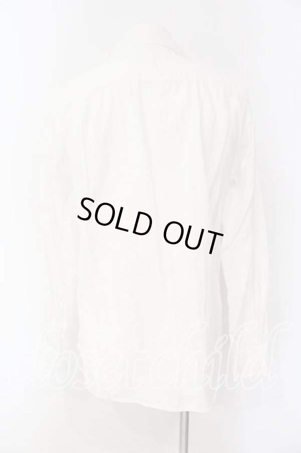 画像5: ヴィヴィアンウエストウッド MAN 中古 / ORIGINAL JACQUARD PETER PANシャツ（オリジナルジャガードピーターパン） 48 ホワイト  O-25-12-14-016-bl-YM-OS (5)