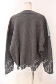 画像5: ヴィヴィアンウエストウッド 中古 / パッチワークチャンキーニット 00 グレーｘマルチ  O-25-12-14-018-to-YM-OS (5)