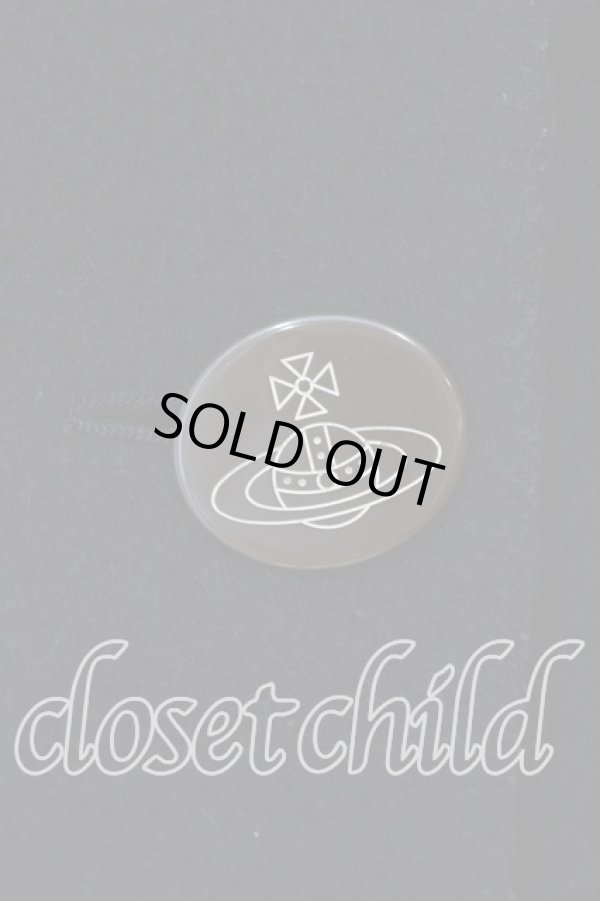 画像2: ヴィヴィアンウエストウッド 中古 / ラブ襟コート 2 ブラック  O-25-12-14-019-co-IG-OS (2)