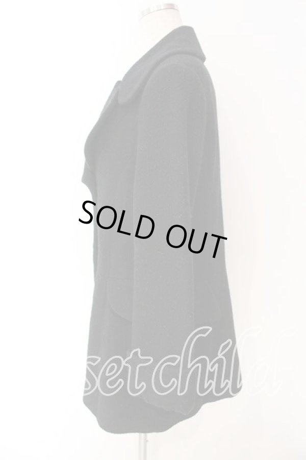 画像4: ヴィヴィアンウエストウッド 中古 / ラブ襟コート 2 ブラック  O-25-12-14-019-co-IG-OS (4)