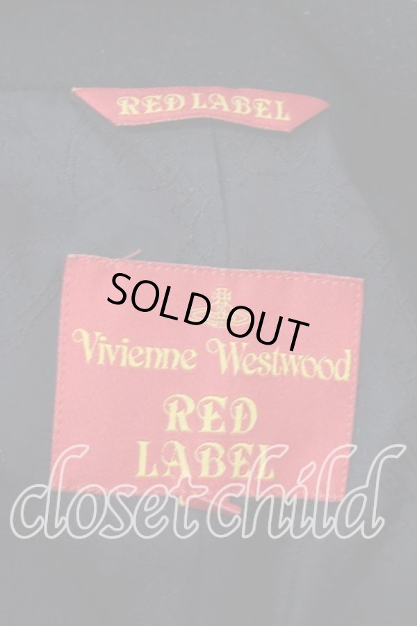 画像6: ヴィヴィアンウエストウッド 中古 / ラブ襟コート 2 ブラック  O-25-12-14-019-co-IG-OS (6)