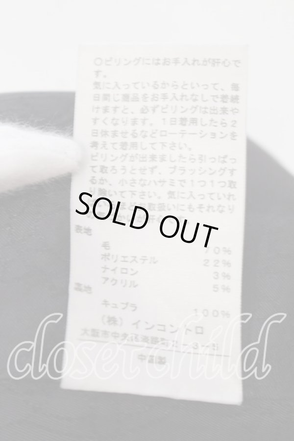 画像7: ヴィヴィアンウエストウッド 中古 / ラブ襟コート 2 ブラック  O-25-12-14-019-co-IG-OS (7)