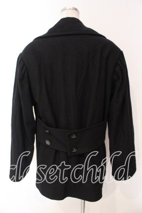 画像4: ヴィヴィアンウエストウッド 中古 / SIPEACOAT コート 38 ブラック  O-25-12-14-020-co-IG-OS (4)