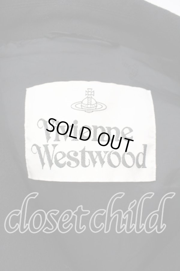 画像5: ヴィヴィアンウエストウッド 中古 / SIPEACOAT コート 38 ブラック  O-25-12-14-020-co-IG-OS (5)