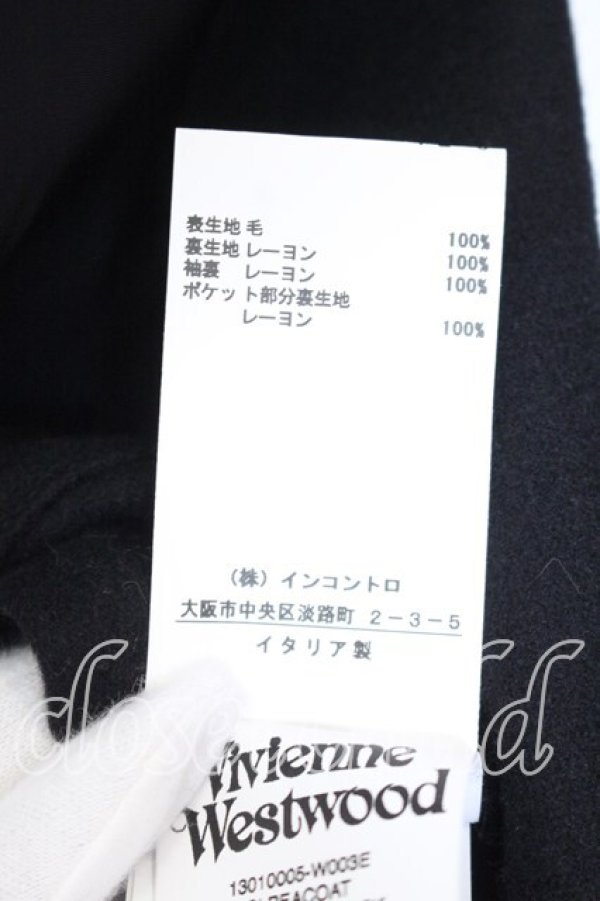画像6: ヴィヴィアンウエストウッド 中古 / SIPEACOAT コート 38 ブラック  O-25-12-14-020-co-IG-OS (6)