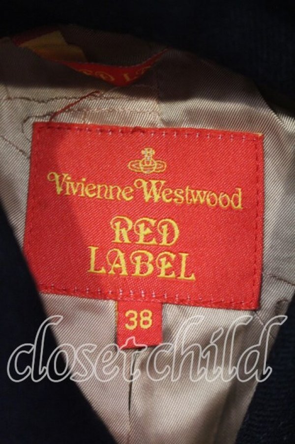 画像5: ヴィヴィアンウエストウッド 中古 / アシンメトリーストールジャケット 38 ブラック  O-25-12-14-021-jc-YM-OS (5)