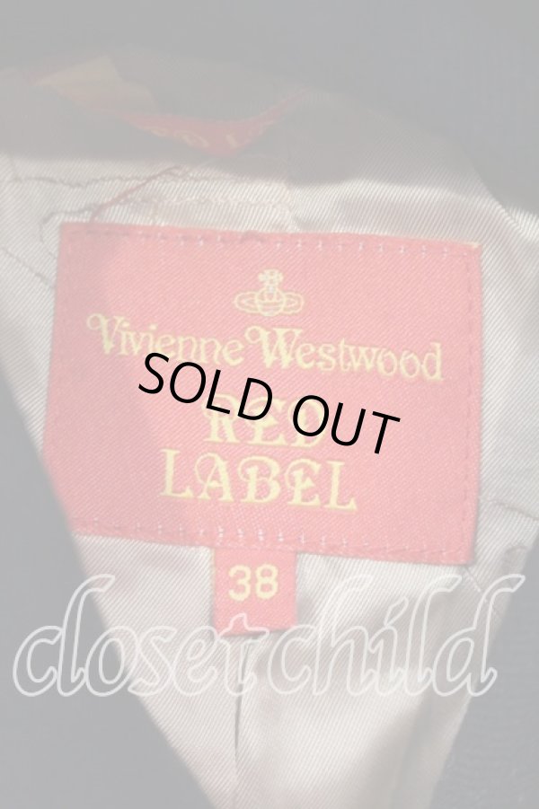 画像5: ヴィヴィアンウエストウッド 中古 / アシンメトリーストールジャケット 38 ブラック  O-25-12-14-021-jc-YM-OS (5)