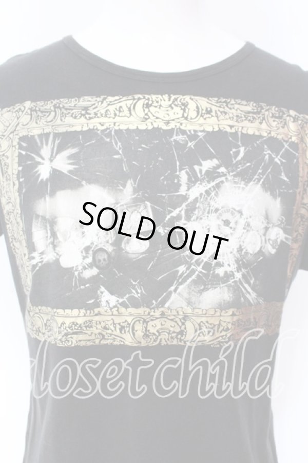 画像2: ヴィヴィアンウエストウッド 中古 / PUNCHWOOD Tシャツ（パンチウッド） 48 ブラック  O-25-12-14-003-to-YM-ZH (2)