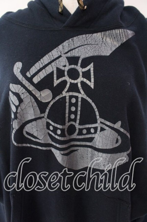 画像2: ANGLOMANIA 中古 / 短剣スウェットワンピース 38 ブラック  O-25-12-14-024-op-IG-OS (2)