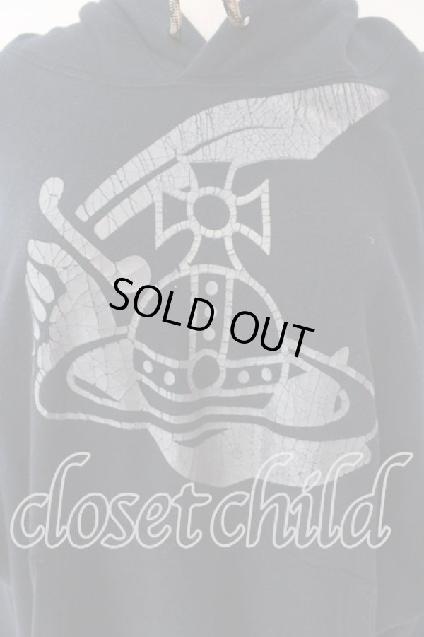 画像2: ANGLOMANIA 中古 / 短剣スウェットワンピース 38 ブラック  O-25-12-14-024-op-IG-OS (2)