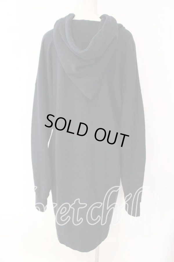 画像4: ANGLOMANIA 中古 / 短剣スウェットワンピース 38 ブラック  O-25-12-14-024-op-IG-OS (4)