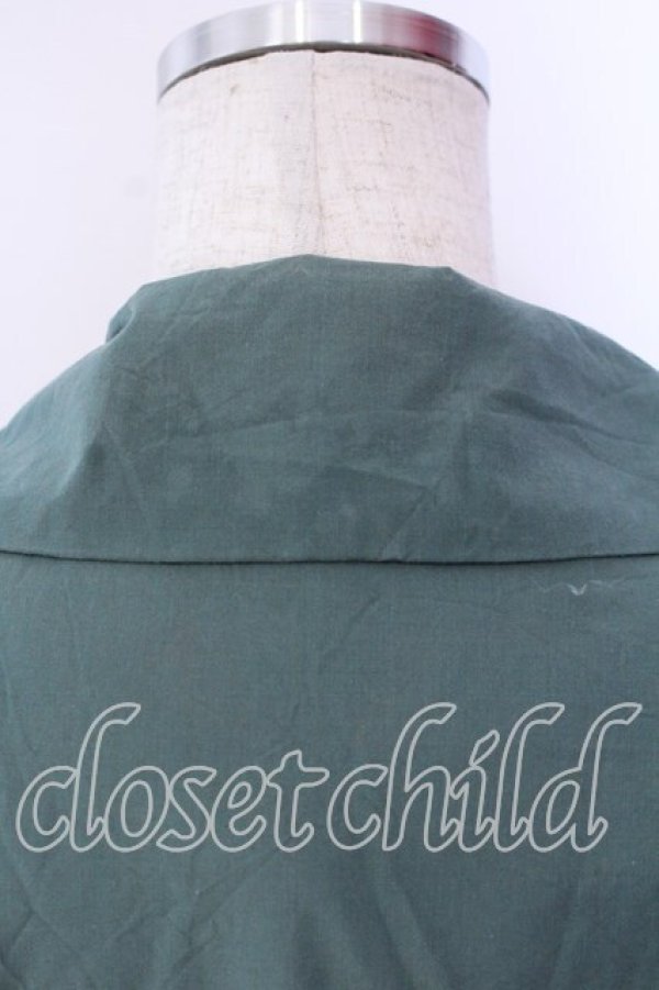 画像6: ヴィヴィアンウエストウッド 中古 / オーガニックコットン玉虫タイプライターラブシャツドレス 00 カーキ  O-25-12-14-027-bl-YM-OS (6)