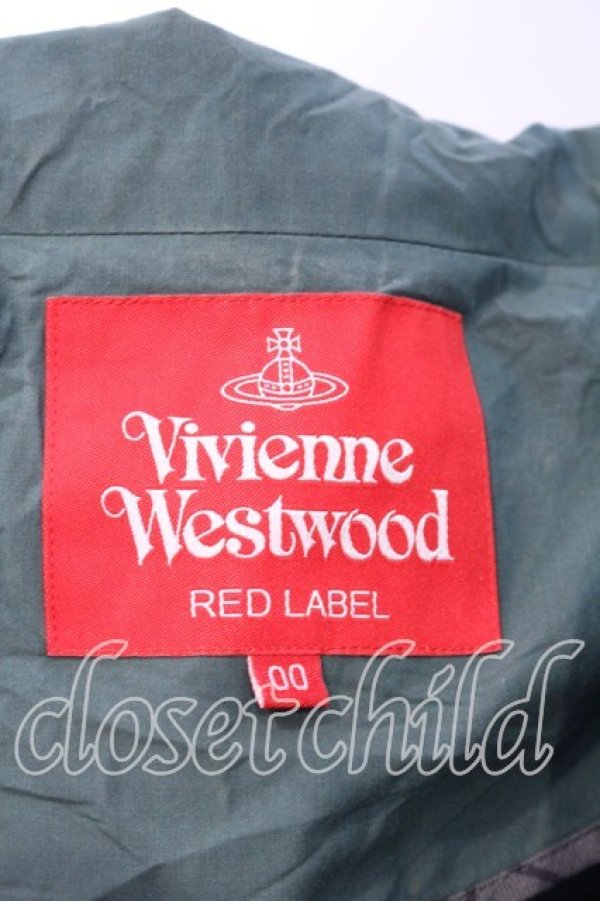 画像8: ヴィヴィアンウエストウッド 中古 / オーガニックコットン玉虫タイプライターラブシャツドレス 00 カーキ  O-25-12-14-027-bl-YM-OS (8)