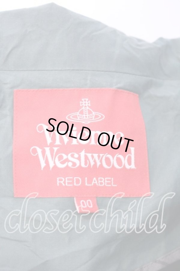 画像8: ヴィヴィアンウエストウッド 中古 / オーガニックコットン玉虫タイプライターラブシャツドレス 00 カーキ  O-25-12-14-027-bl-YM-ZH (8)