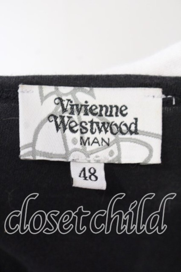 画像6: ヴィヴィアンウエストウッド 中古 / PUNCHWOOD Tシャツ（パンチウッド） 48 ブラック  O-25-12-14-003-to-YM-OS (6)
