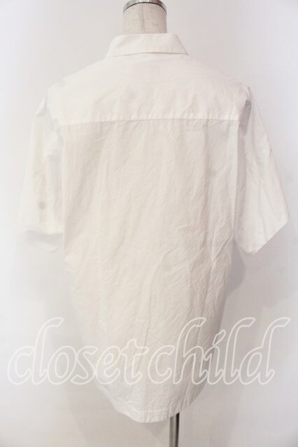 画像5: ヴィヴィアンウエストウッド 中古 / 単色オーブ刺繍ビッグシルエットブラウス 2 ホワイト  O-25-12-14-029-bl-IG-OS (5)