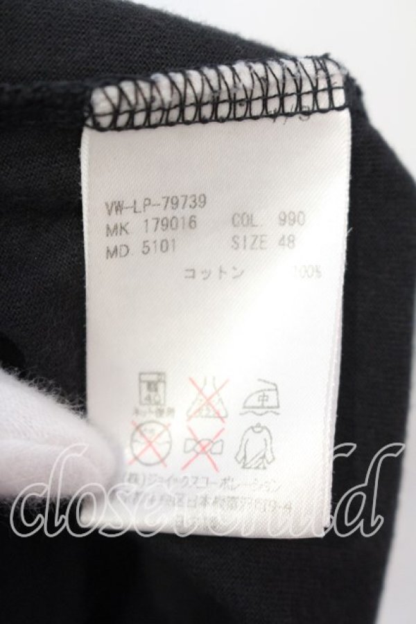 画像7: ヴィヴィアンウエストウッド 中古 / PUNCHWOOD Tシャツ（パンチウッド） 48 ブラック  O-25-12-14-003-to-YM-OS (7)