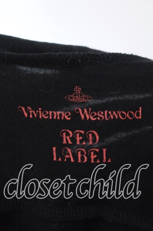 画像5: ヴィヴィアンウエストウッド 中古 / CAT プリントTシャツ 2 ブラック  O-25-12-14-033-to-YM-OS (5)