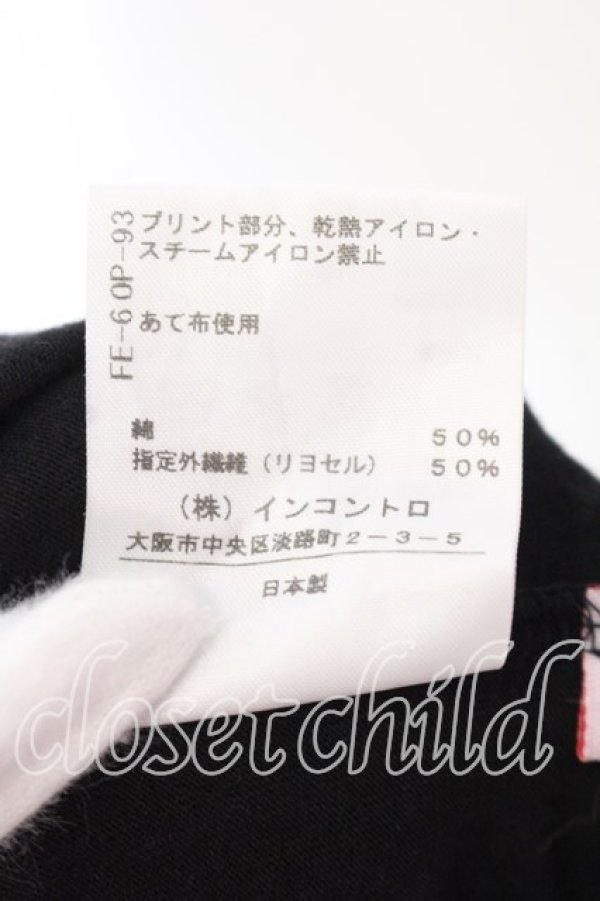 画像6: ヴィヴィアンウエストウッド 中古 / CAT プリントTシャツ 2 ブラック  O-25-12-14-033-to-YM-OS (6)