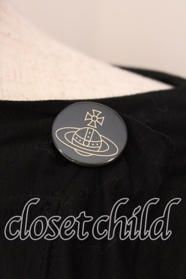 画像2: ヴィヴィアンウエストウッド 中古 / ラップドレープトップス 2 ブラック  O-25-12-14-034-to-YM-OS (2)