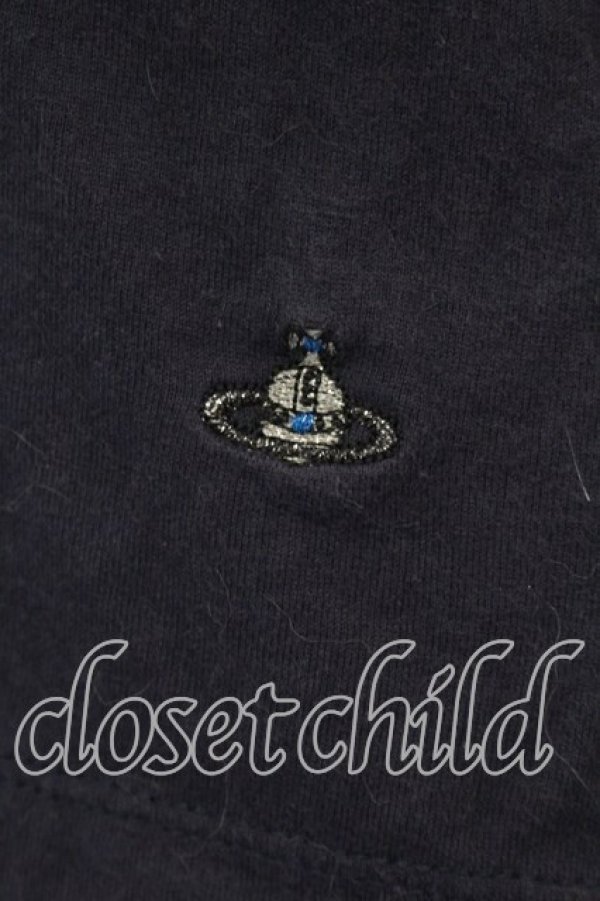 画像3: ヴィヴィアンウエストウッド 中古 / スカルネックレス Tシャツ 48 ブラック  O-25-12-14-004-to-YM-OS (3)