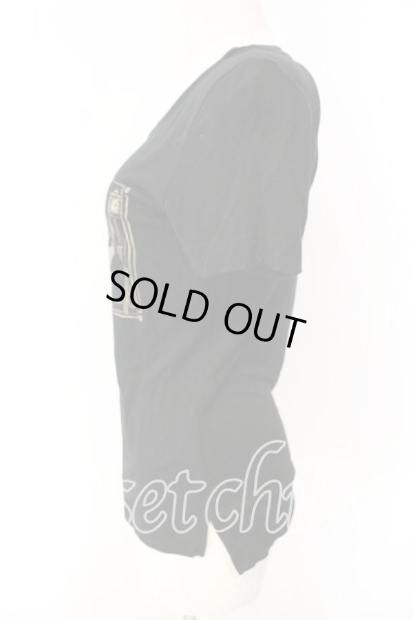 画像3: ヴィヴィアンウエストウッド 中古 / HIGH STAKES Tシャツ 2 ブラック  O-25-12-14-035-ts-IG-ZH (3)