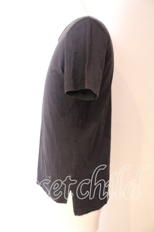 画像4: ヴィヴィアンウエストウッド 中古 / スカルネックレス Tシャツ 48 ブラック  O-25-12-14-004-to-YM-OS (4)
