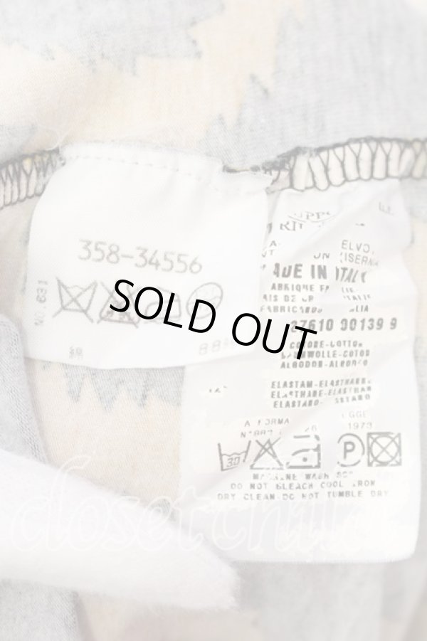 画像6: ANGLOMANIA 中古 / スクイグルカットソー XS ブラックｘイエロー  O-25-12-14-036-ts-YM-ZH (6)