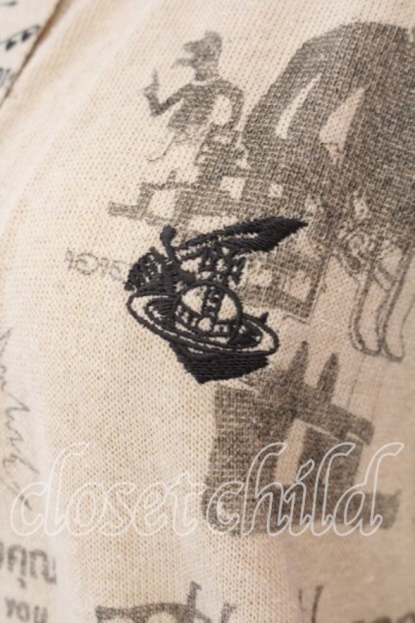 画像2: ANGLOMANIA 中古 / CLASSICカーディガン L アイボリー  O-25-12-14-038-to-YM-OS (2)