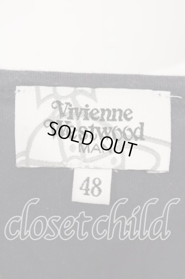 画像6: ヴィヴィアンウエストウッド 中古 / スカルネックレス Tシャツ 48 ブラック  O-25-12-14-004-to-YM-OS (6)