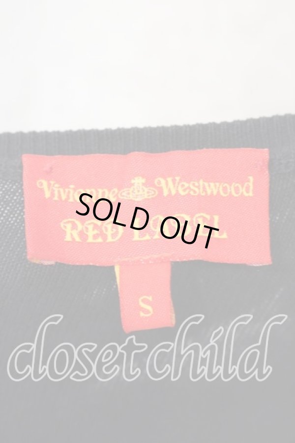 画像6: ヴィヴィアンウエストウッド 中古 / カラーオーブ刺繍ボレロカーディガン S ブラック  O-25-12-14-040-to-YM-ZH (6)