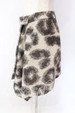 画像3: ヴィヴィアンウエストウッド 中古 / ウールラップレオパードスカート 1 グレー  O-25-12-14-042-sk-YM-OS (3)