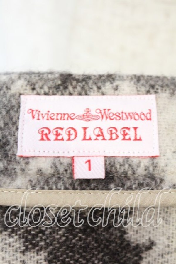 画像5: ヴィヴィアンウエストウッド 中古 / ウールラップレオパードスカート 1 グレー  O-25-12-14-042-sk-YM-OS (5)