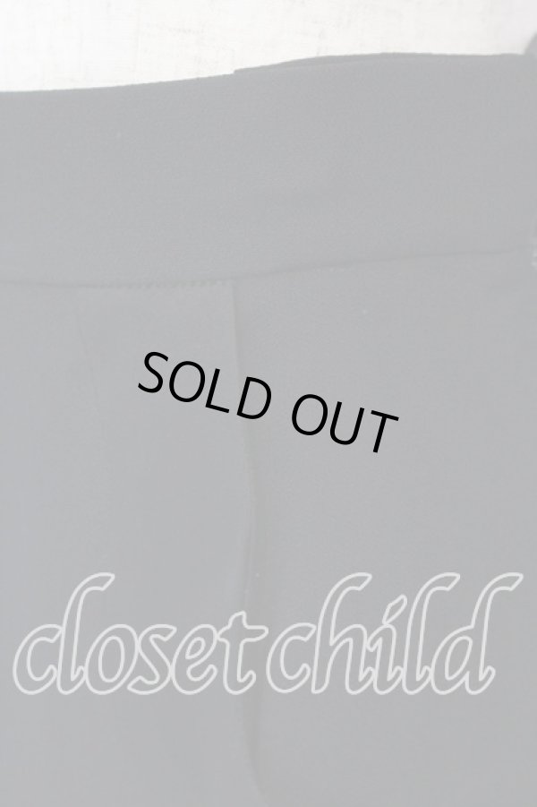 画像2: ヴィヴィアンウエストウッド 中古 / パイピングミモレスカート 38 ブラック  O-25-12-14-044-sk-YM-OS (2)