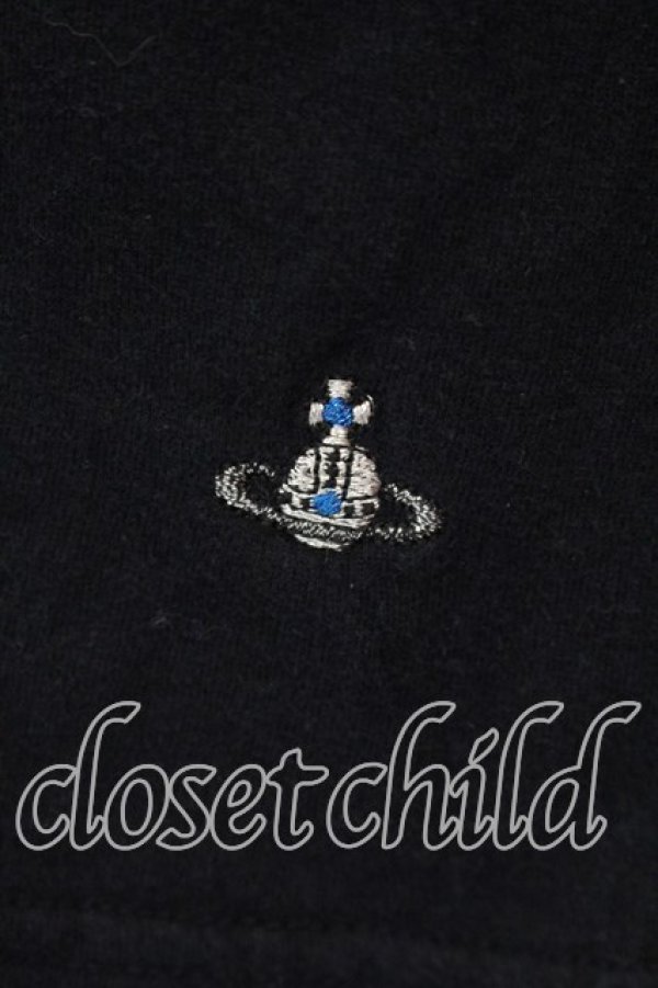 画像2: ヴィヴィアンウエストウッド MAN 中古 / ベーシックベイリーTシャツ 48 ブラック  O-25-12-14-005-ts-YM-OS (2)