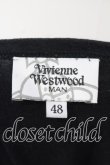 画像5: ヴィヴィアンウエストウッド MAN 中古 / ベーシックベイリーTシャツ 48 ブラック  O-25-12-14-005-ts-YM-OS (5)