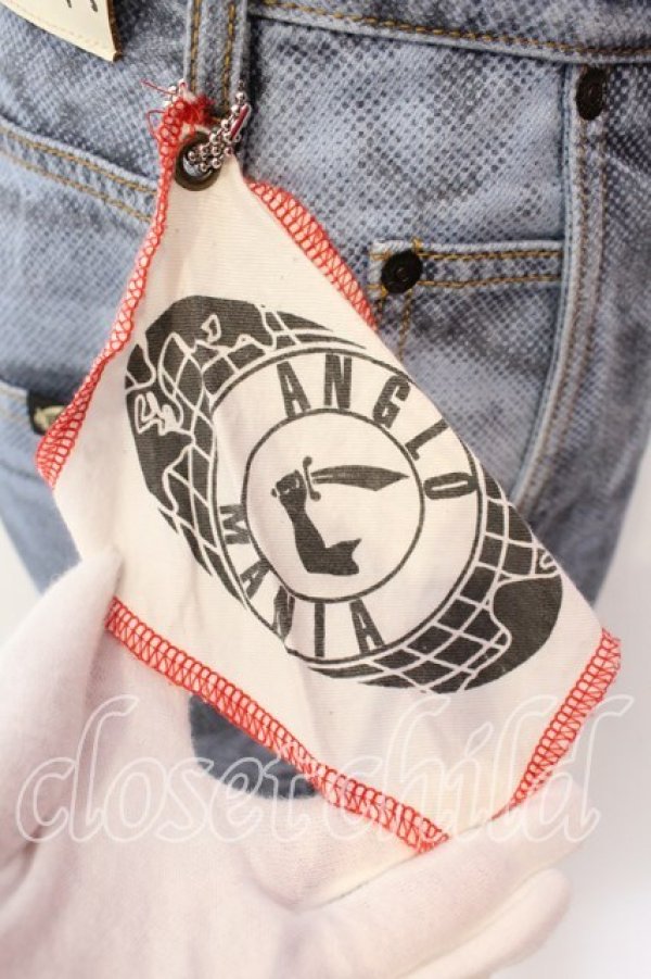 画像4: ANGLOMANIA 中古 / ART LOVERサルエルデニムパンツ 40 ブルー  O-25-12-14-050-pa-YM-OS (4)