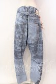 画像5: ANGLOMANIA 中古 / ART LOVERサルエルデニムパンツ 40 ブルー  O-25-12-14-050-pa-YM-OS (5)