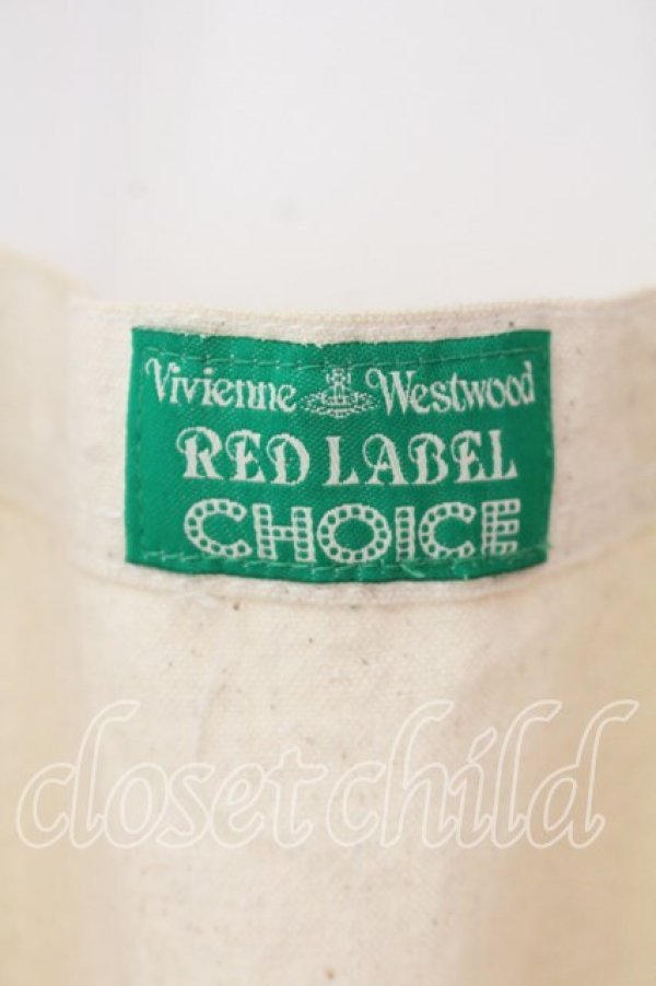 画像4: ヴィヴィアンウエストウッド 中古 / CHOICE ノベルティトートバッグ  アイボリー  O-25-12-14-055-ba-YM-OS (4)