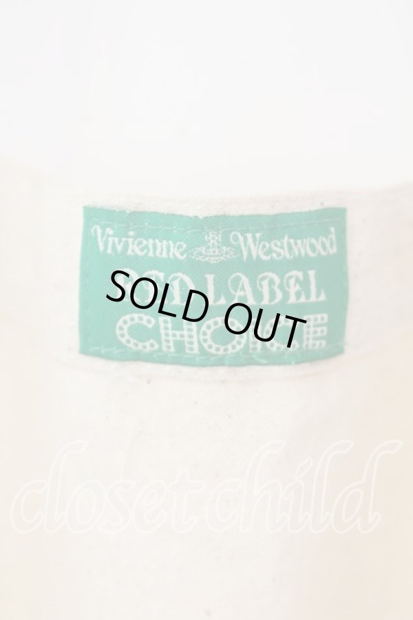 画像4: ヴィヴィアンウエストウッド 中古 / CHOICE ノベルティトートバッグ  アイボリー  O-25-12-14-055-ba-YM-OS (4)