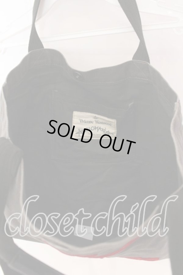 画像6: ANGLOMANIA 中古 / カットラス刺繍2wayショルダーバッグ  カーキブラウン  O-25-12-14-058-ba-IG-OS (6)