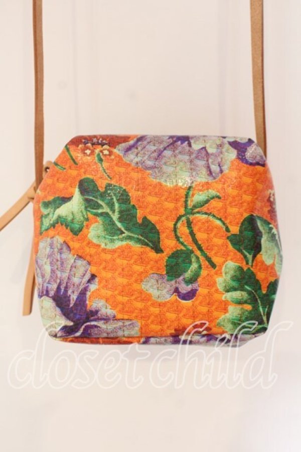 画像5: ヴィヴィアンウエストウッド 中古 / ロシアンテキスタイルフローラルショルダーバッグ  オレンジ  O-25-12-14-060-ba-YM-OS (5)