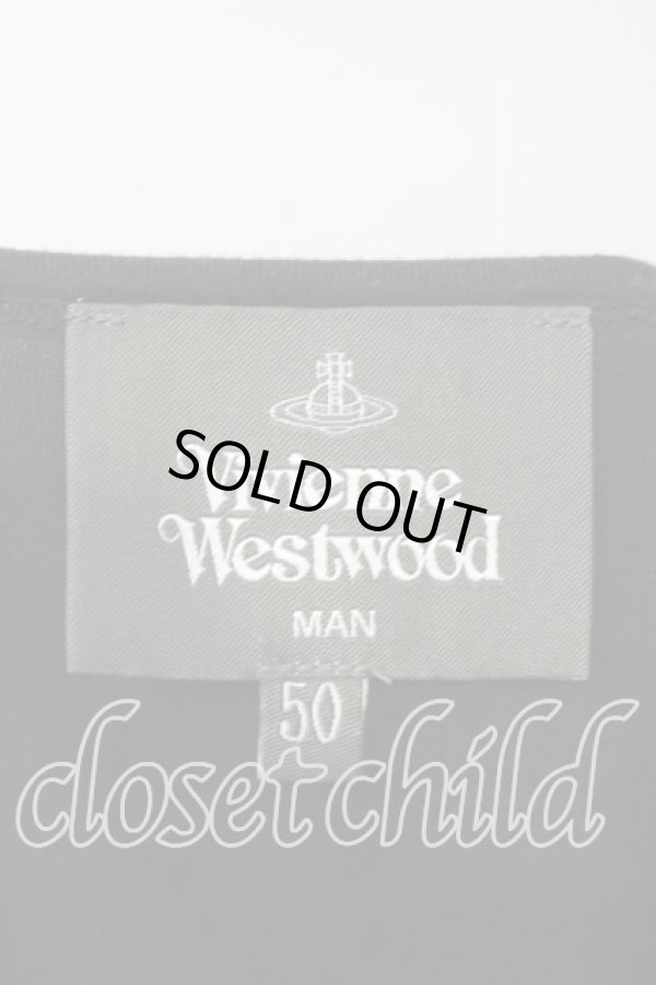 画像6: ヴィヴィアンウエストウッド MAN 中古 / ART LOVER ビッグTシャツ 50 ブラック  O-25-12-14-006-ts-YM-ZH (6)