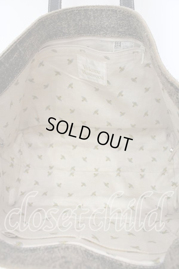 画像4: ヴィヴィアンウエストウッド 中古 / レザートートバッグ  ブラウン  O-25-12-14-062-ba-IG-OS (4)