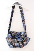 画像3: ヴィヴィアンウエストウッド 中古 / オーブ刺繍変形花柄ショルダーバッグ  ブラックｘマルチ  O-25-12-14-063-ba-YM-OS (3)