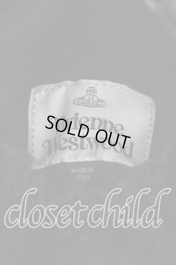 画像5: ヴィヴィアンウエストウッド 中古 / オーブ刺繍変形花柄ショルダーバッグ  ブラックｘマルチ  O-25-12-14-063-ba-YM-OS (5)