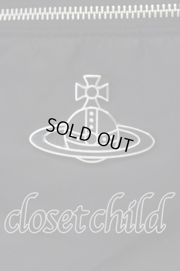 画像2: ヴィヴィアンウエストウッド 中古 / “エナメルORB” ショルダーバッグ  ブラック  O-25-12-14-064-ba-IG-OS (2)