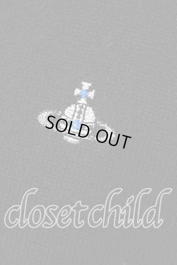 画像2: ヴィヴィアンウエストウッド MAN 中古 / オーブ刺繍カーディガン 46 ブラック  O-25-12-14-007-to-YM-OS (2)
