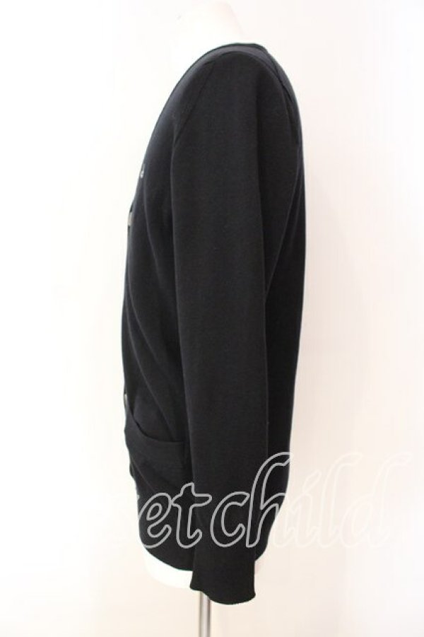 画像3: ヴィヴィアンウエストウッド MAN 中古 / オーブ刺繍カーディガン 46 ブラック  O-25-12-14-007-to-YM-OS (3)